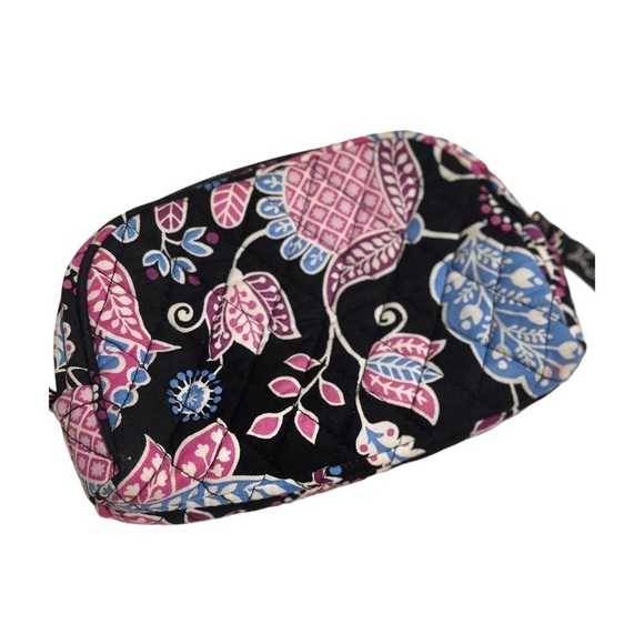 Vera Bradley Triple Zip Hipster & Small Lined Cosmetic Pouch Set Alpine Floral - Picture 11 of 16